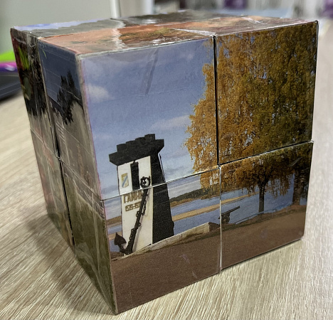 Кубик "Достопримечательности Гайнского района"