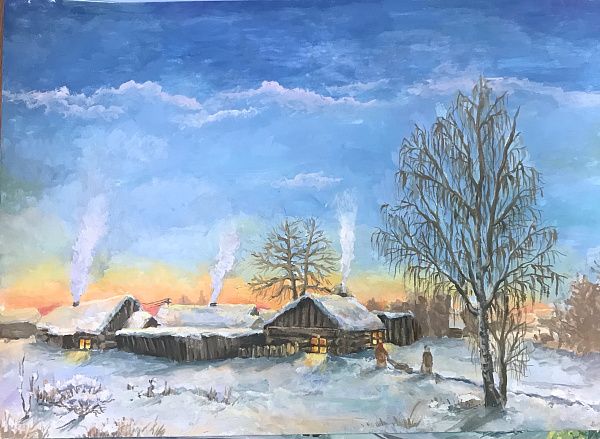 "Заречный Соликамск, зимой"