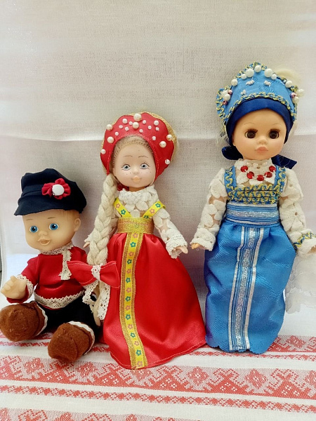 Этнический костюм для куклы