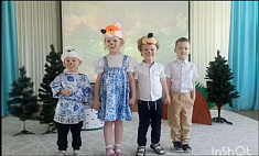 Постановка сказки "ЛИСА, ЗАЯЦ и ЁЖ" 