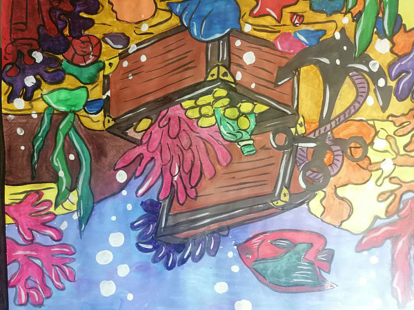 "На морской глубине"