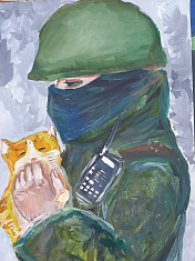 «Прячут девушки косы в маскировочных буднях войны»