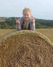 "Бескрайние поля и просторы моего любимого села Верх-Рождество"