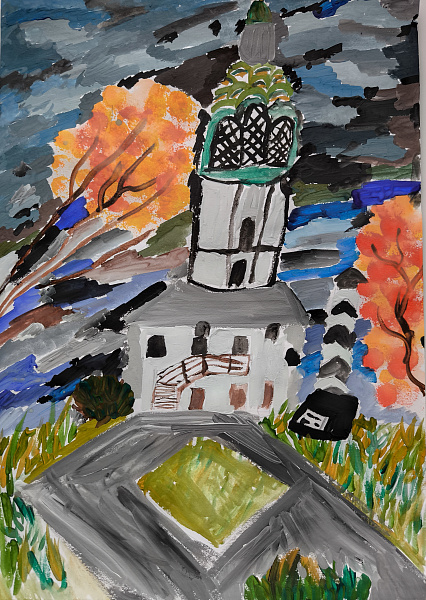 Осень в Соликамске.