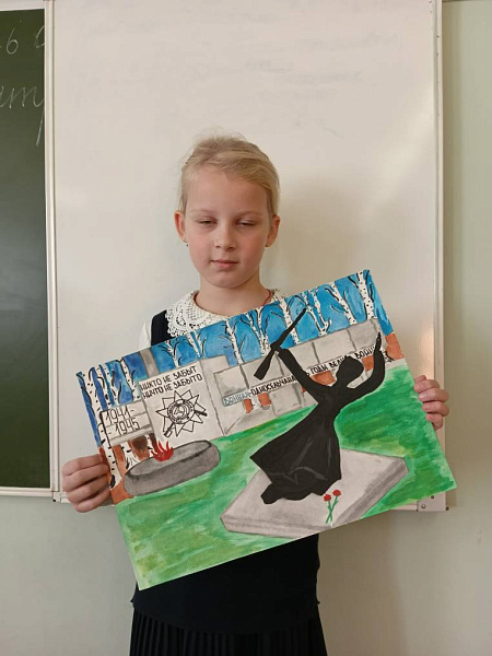 "Памятник павшему солдату в селе Усть-Качка"