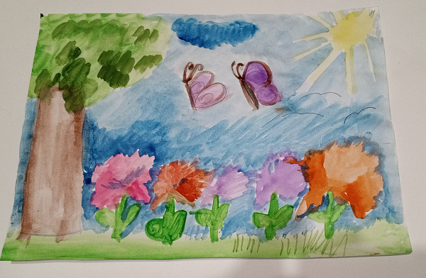 Цветущий парк