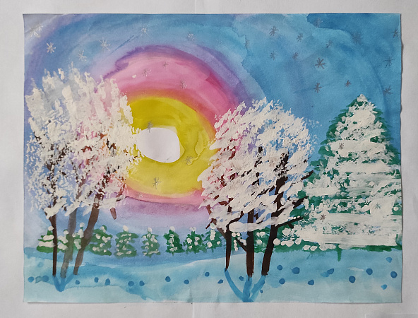 "Зимнее утро"