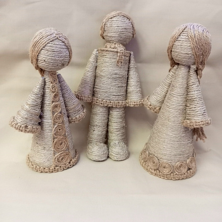 Декоративная композиция "Семья"