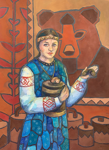 "Народный мастер Пермского края Петухова В. Е."