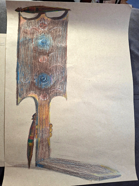 Прялка моей прапрабабушки