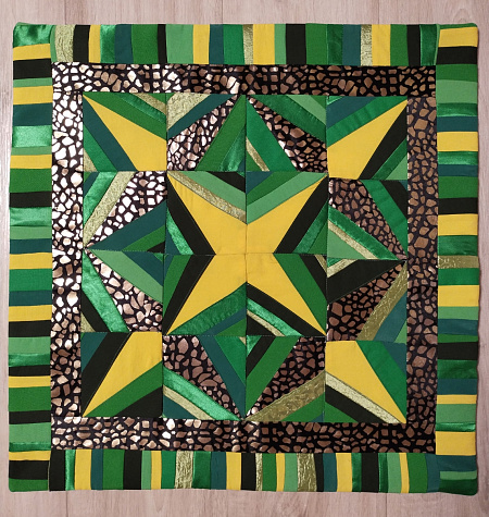 Панно "Малахитовая шкатулка"