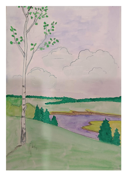 Родные просторы края