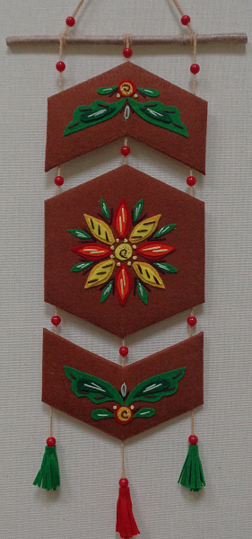 Панно "Обвинская роза"