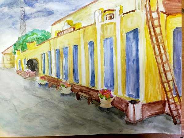 Вокзал моего города