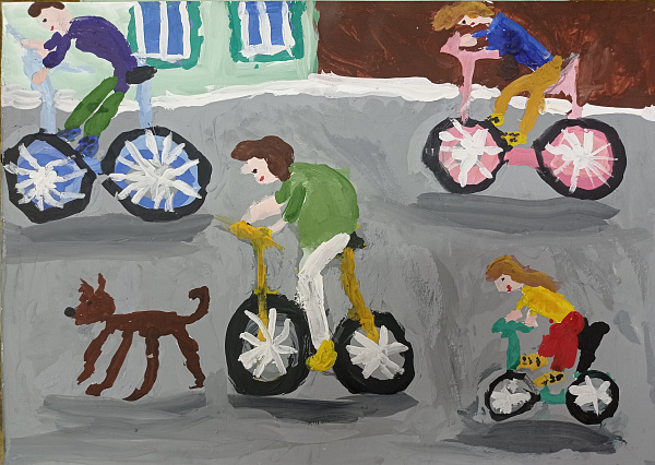 Велосипедная прогулка