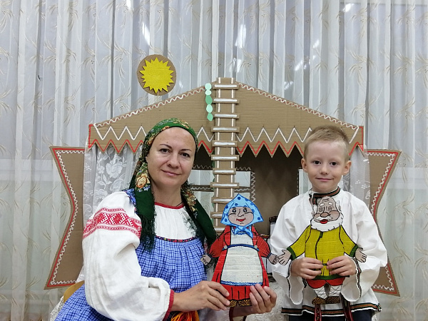 "Сказка о горохе или как берёзовый веник глупость прогнал" 