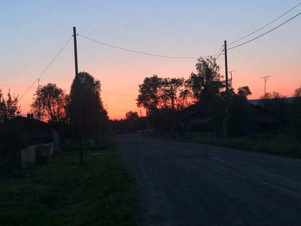 "Вечер в деревне за Камой"