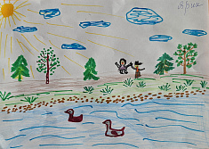 Прогулка возле р.Вишера