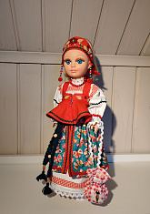Этнический женский костюм Пермского края