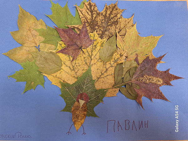 Поделка из природного материала. 