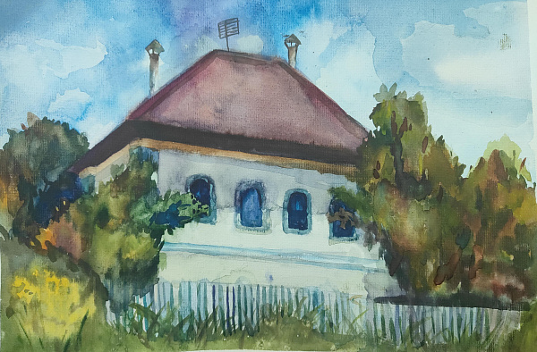 Дом в деревне Вереино
