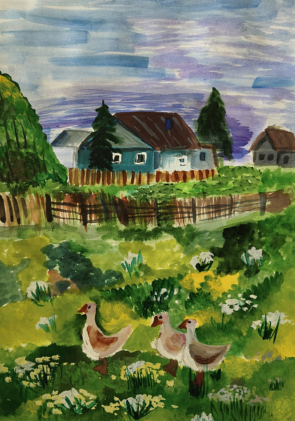 "В деревне у бабушки"