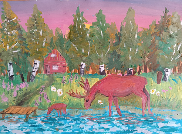 Лесные гости