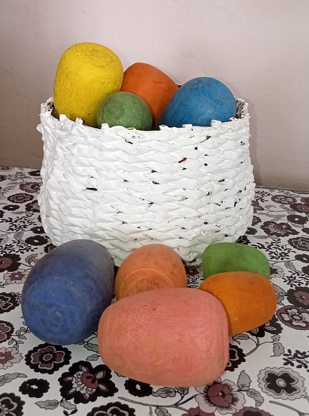 "Лукошко для пасхальных яиц"