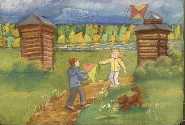 На Троицком холме. Чердынь.