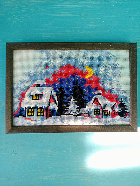 "Зимний дворик"