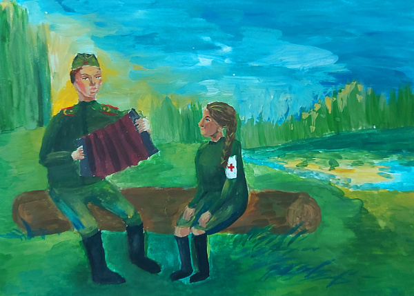 А гармошка играла и пела, чтобы не было больше войны