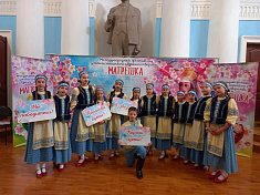 Народный танец "Задорная пляска"