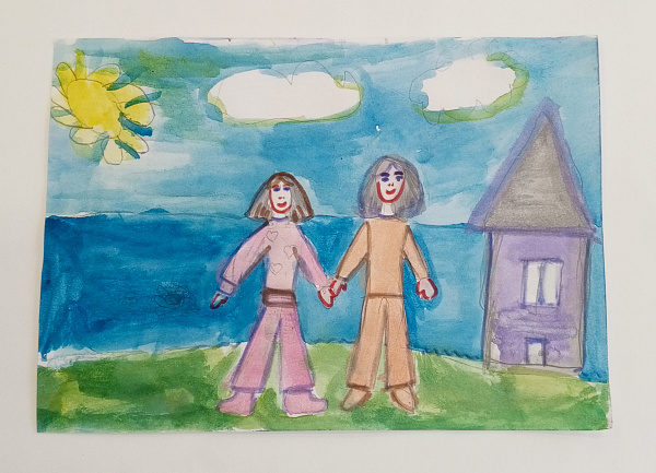 Мама и дочка