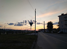 "Вечерняя Лысьва" - "Вечерняя набережная Лысьвы" - "Закат уходящего лета"