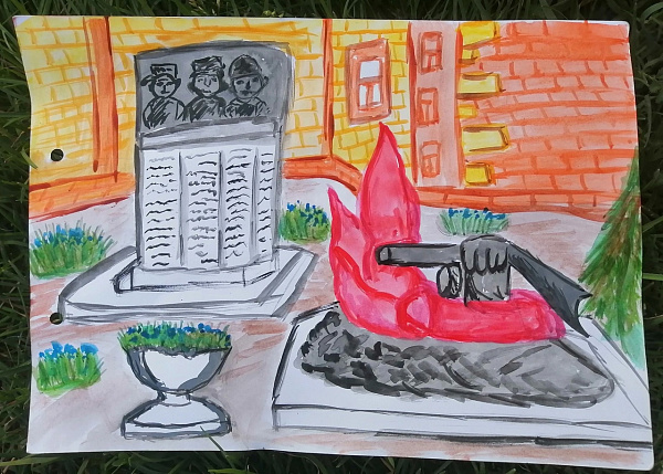 Памятник ученикам и учителям школы № 3, г. Лысьва, погибшим в годы ВОВ