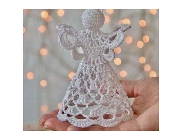 Кружевная душа Пармы: ангел из Коми- пермяцких нитей. 