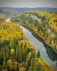Река Устьва Пермский край