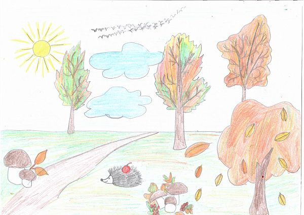 Осень в лесу.