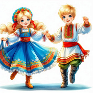 Танец "Русские матрешки"